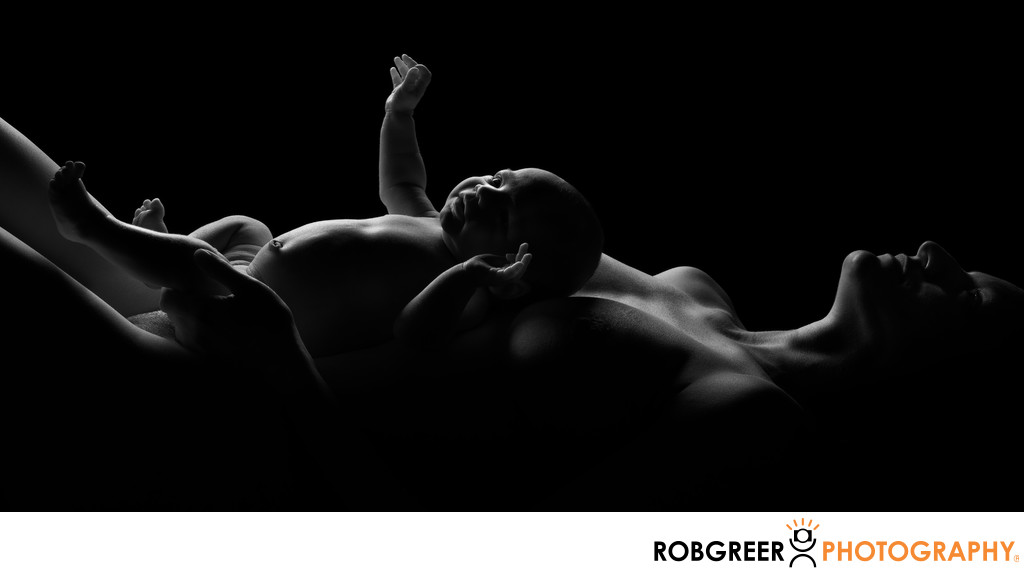 Ninth Visit - Pregnancy - Supine Fine Art Nude