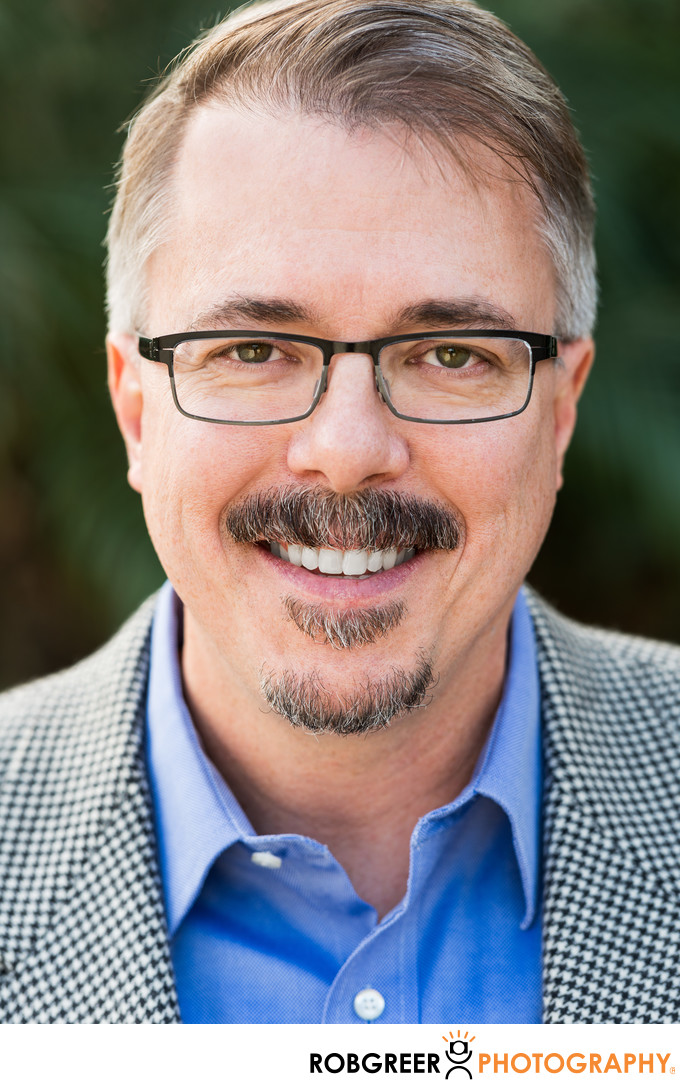 Vince Gilligan: Natural Light Portrait
