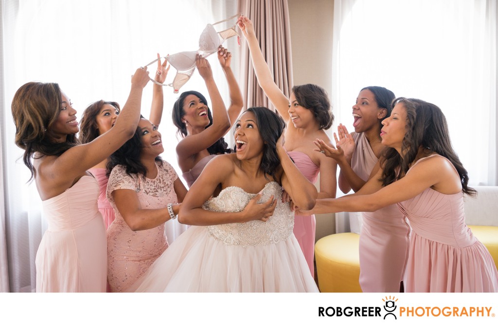 Getting Ready: Bridesmaids