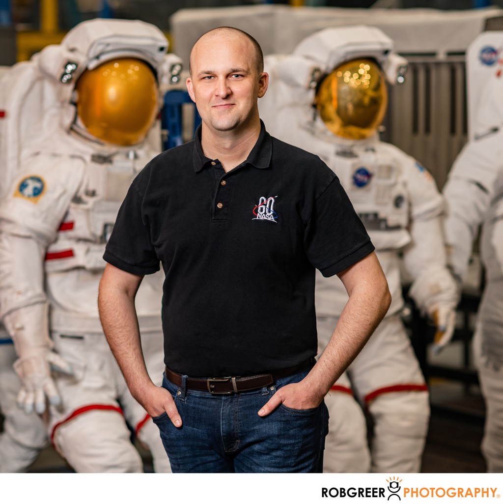 NASA Mission Control Specialist Headshot