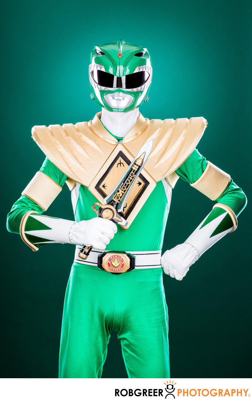 Jared Aldridge, Green Power Ranger