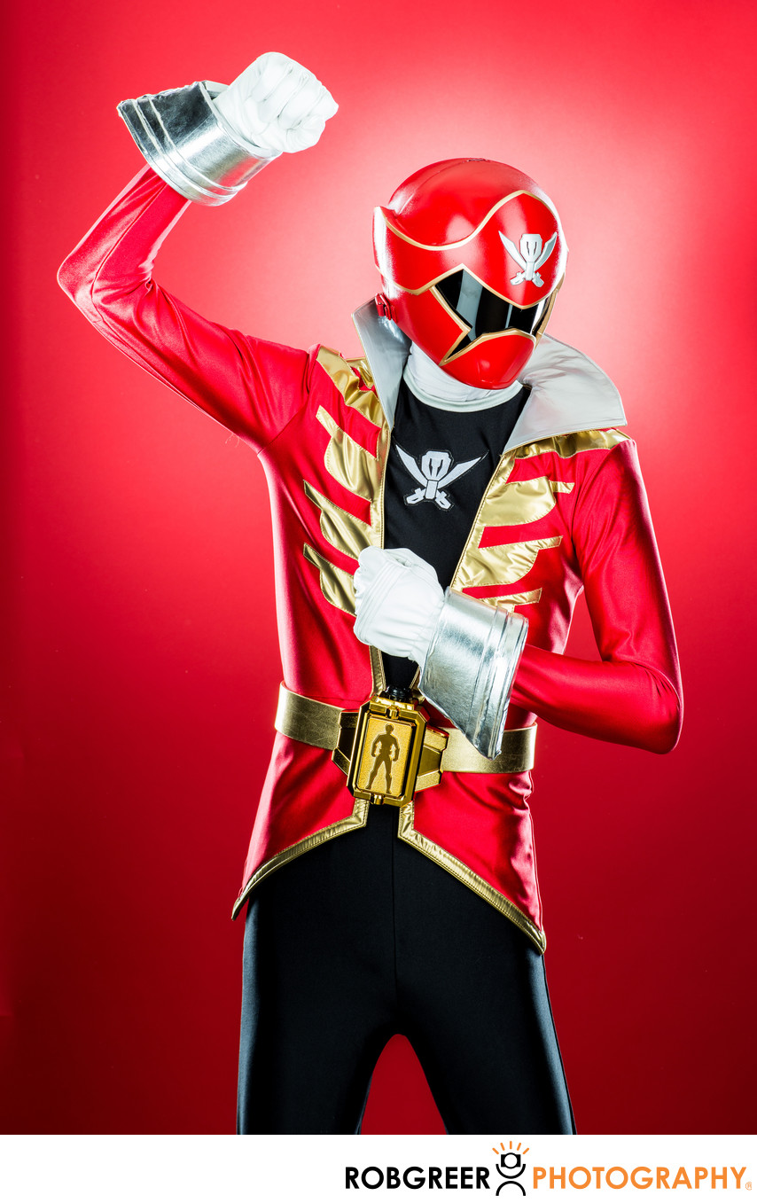 Jared Aldridge, Red Power Ranger