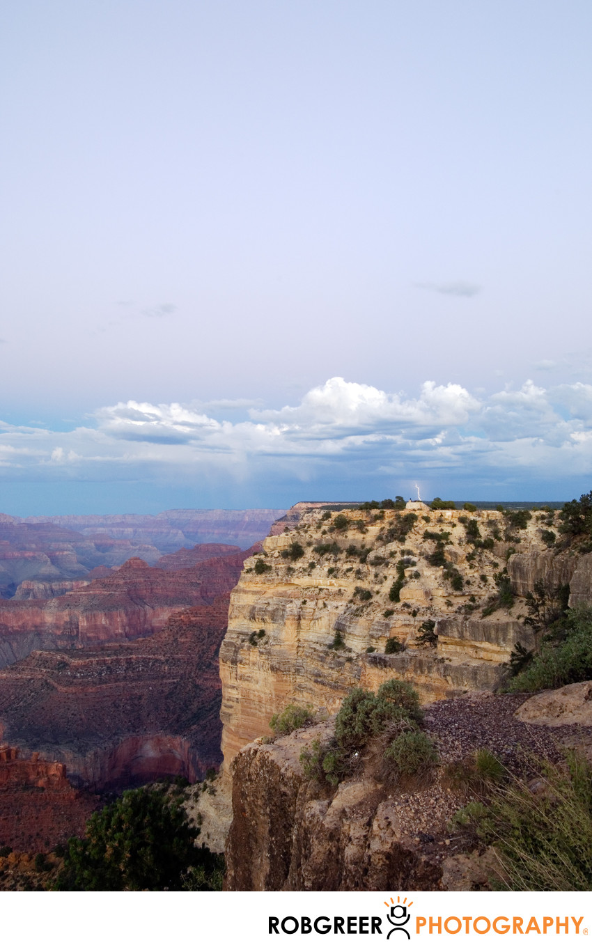 Lightning Strike in Grand Canyon National Park