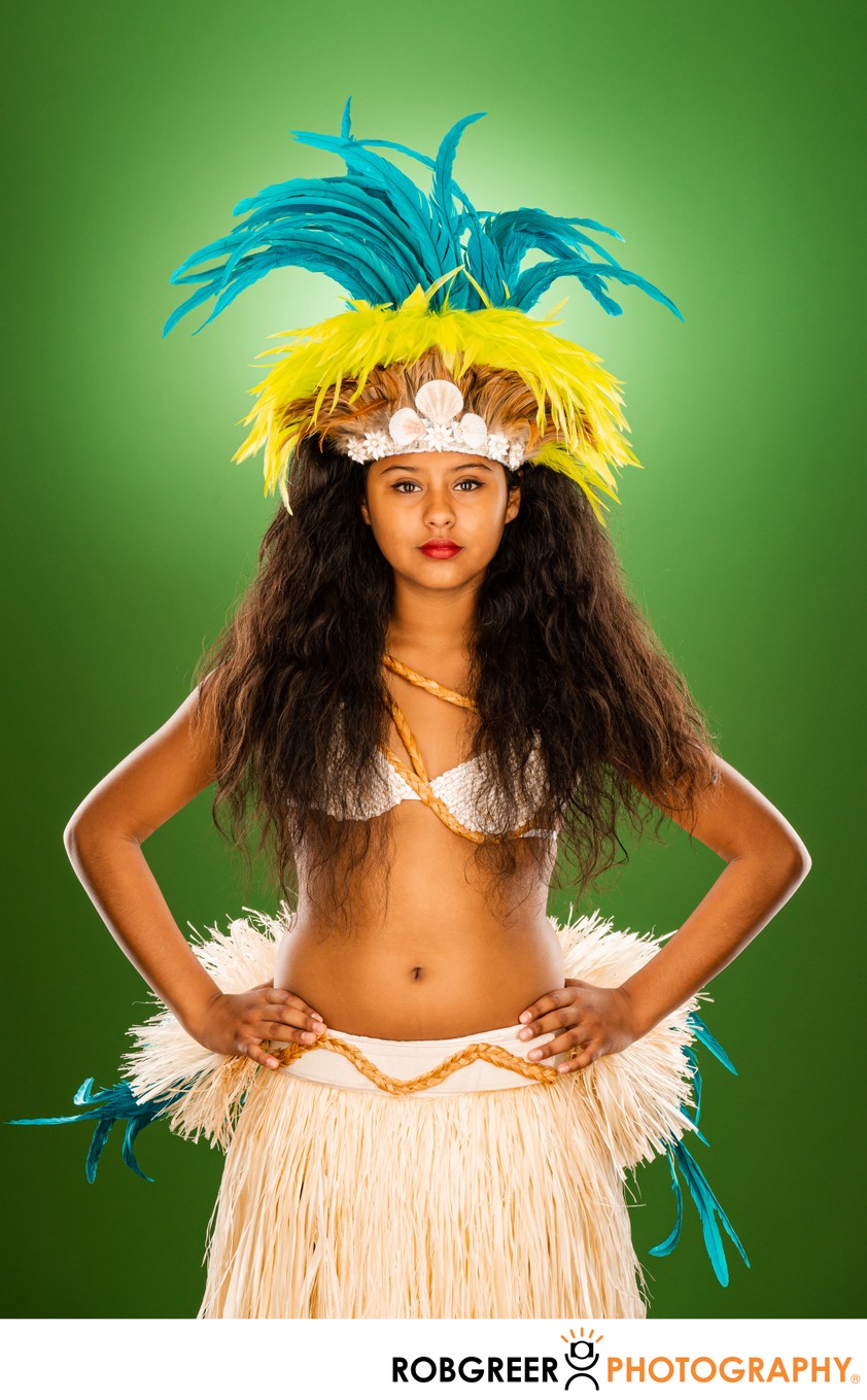 Tahitian Dancer Headshot