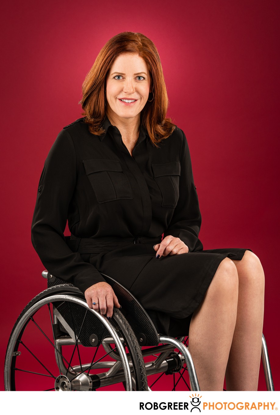 Female Wheelchair Headshot
