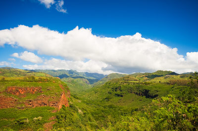 Beautiful Afternoon in Kauai Canyon