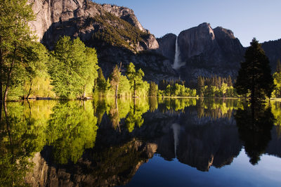 Amazing Yosemite Valley Flood in 2009 Nikon Calendar