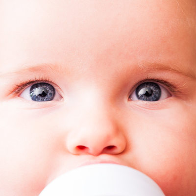 Blue Eyed Baby Portrait