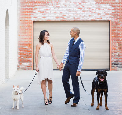 Engagement Photography with Pets