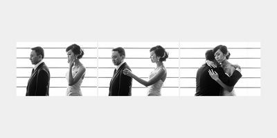 Father's First Look: Wedding Day Triptych