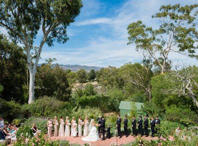 Backyard Hill Country Wedding Ceremony