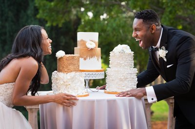 Cake Table Reception Couple