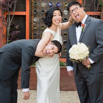 Bride Teases Brothers: Family
