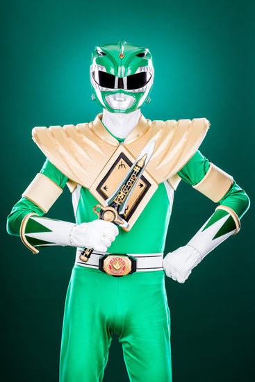 Jared Aldridge, Green Power Ranger