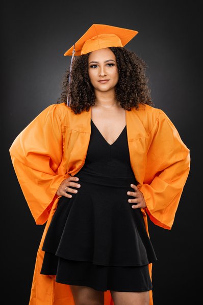 Cap and Gown Headshot